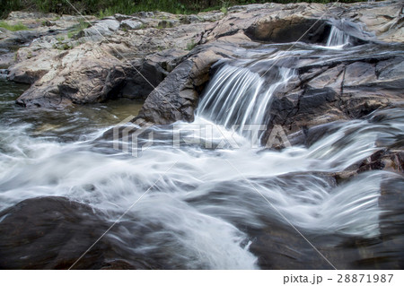 Waterfall in tropical forest Waterfall in tropical forest 28871987