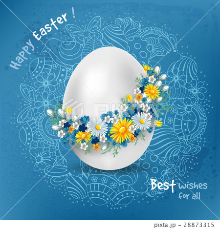 Easter greeting design 28873315