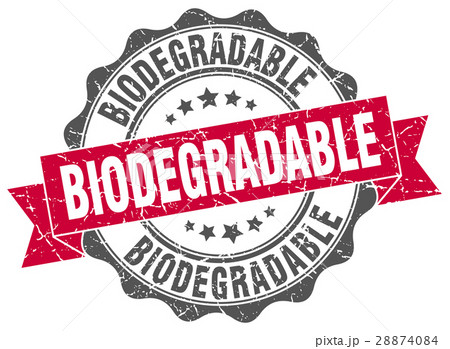 biodegradable stamp. sign. seal 28874084