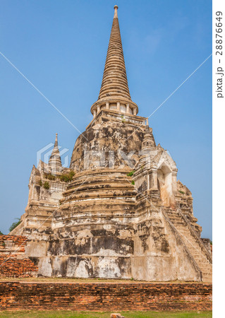 Pagoda at wat phra sri sanphet temple, Ayutthaya 28876649