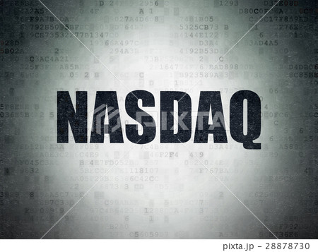 Stock market indexes concept: NASDAQ on Digital 28878730