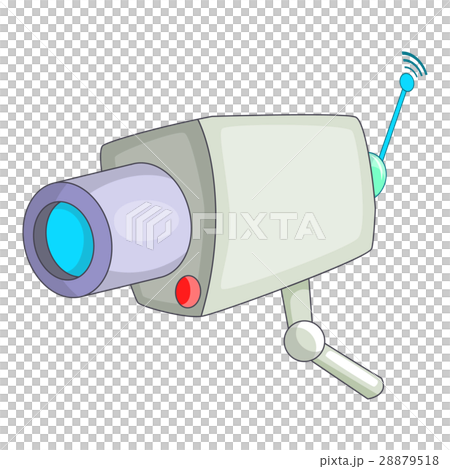 Camera Cctv Icon Cartoon Style Stock Illustration 28879518 Pixta