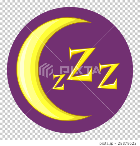 Night icon, cartoon style Night icon, cartoon style 28879522