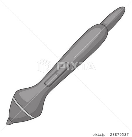 Wireless stylus pen for tablet icon, cartoon style Wireless stylus pen for tablet icon, cartoon style 28879587