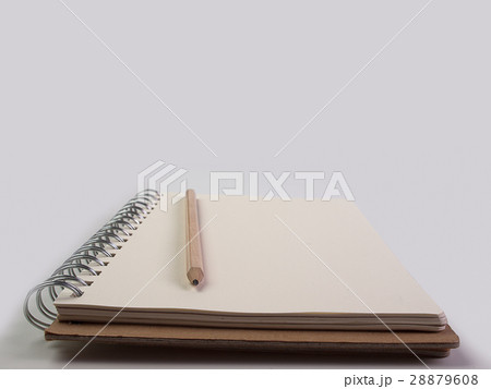 Notebook and pencil. Notebook and pencil. 28879608