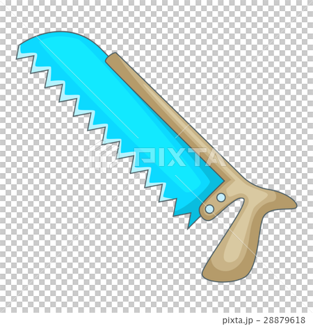 Surgical saw icon, cartoon style 28879618