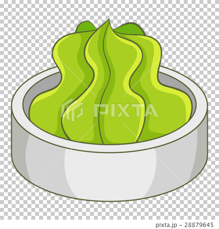 Wasabi icon, cartoon style 28879645