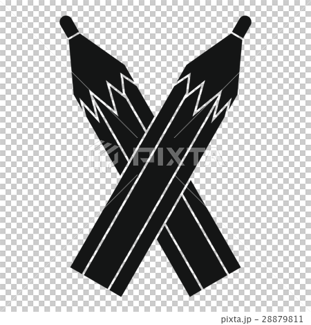 Pencils icon, simple style 28879811