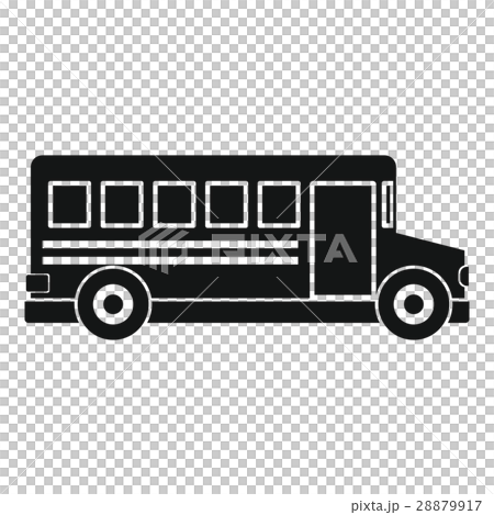 School bus icon, simple style School bus icon, simple style 28879917
