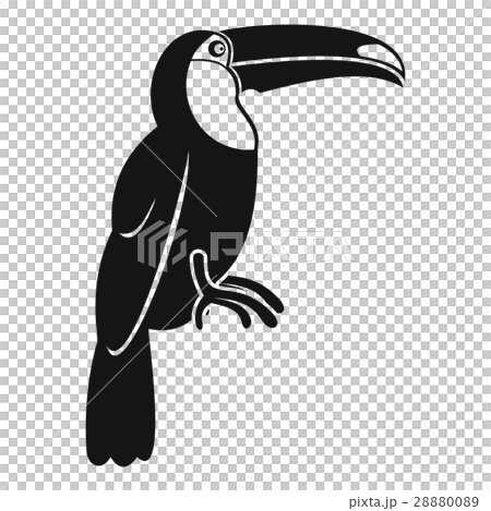 Brazilian toucan icon, simple style Brazilian toucan icon, simple style 28880089
