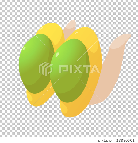 Earrings icon, cartoon style Earrings icon, cartoon style 28880501