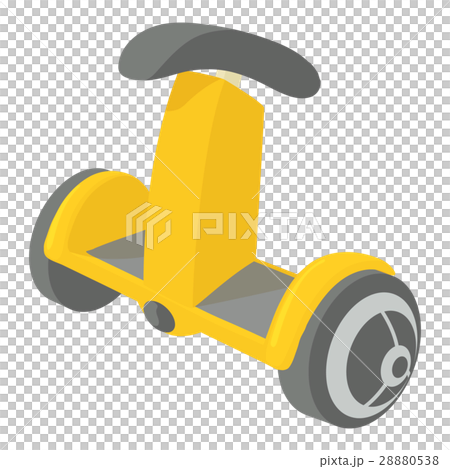 Ecology segway icon, cartoon style 28880538