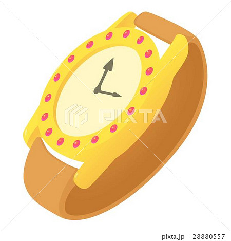 Wristwatch icon, cartoon style 28880557