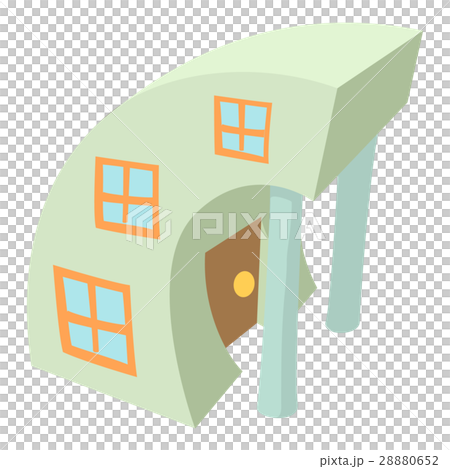 Big building icon, cartoon style Big building icon, cartoon style 28880652