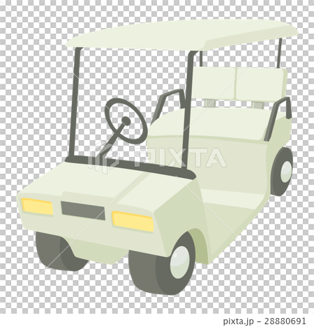 Golf car icon, cartoon style 28880691