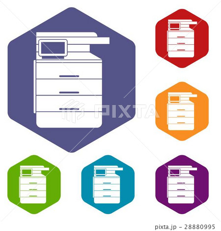 Multipurpose device icons set Multipurpose device icons set 28880995