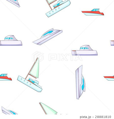 Ship pattern, cartoon style 28881810
