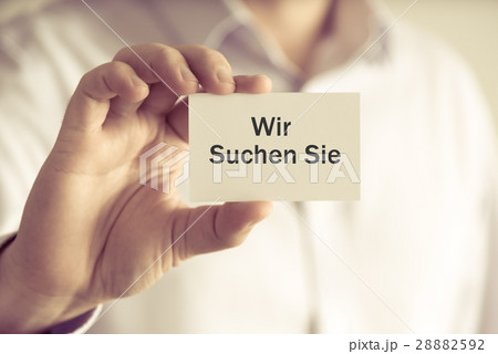 "WIR SUCHEN SIE" written in German "WIR SUCHEN SIE" written in German 28882592