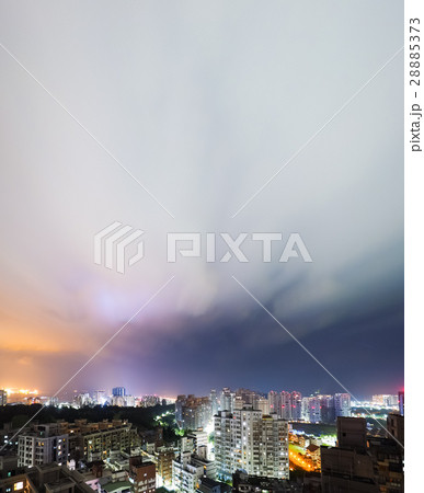 夜 ナイト 雲 28885373