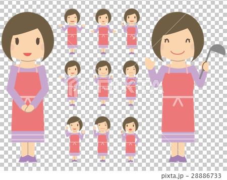 逗人喜愛的童年主婦11姿勢集合 逗人喜愛的童年主婦11姿勢集合 28886733