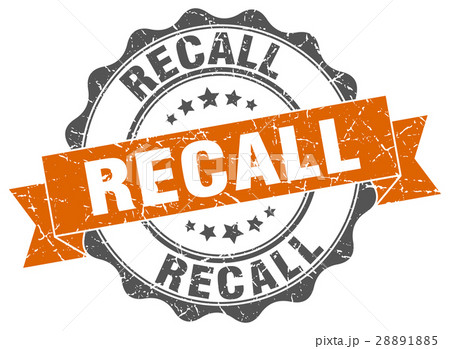 recall stamp. sign. seal 28891885