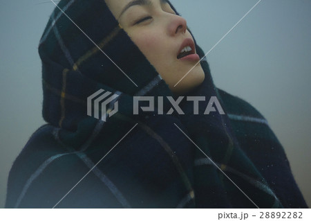 霧の中の女性 28892282