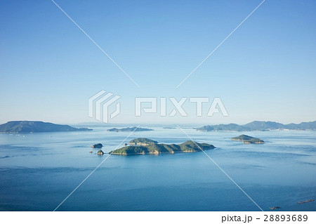 瀬戸内海の島と空 大島 瀬戸内海の島と空 大島 28893689