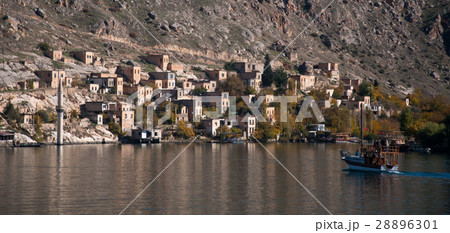Sunken village Halfeti,  Gaziantep, Turkey 28896301