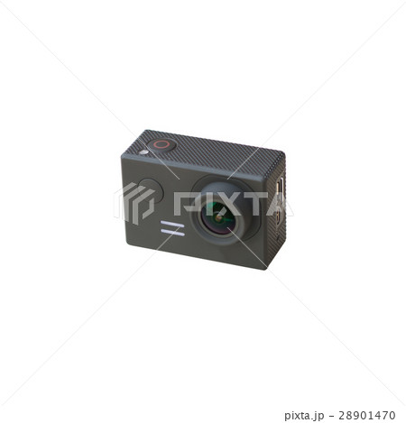Camera action isolated on a white background. Camera action isolated on a white background. 28901470