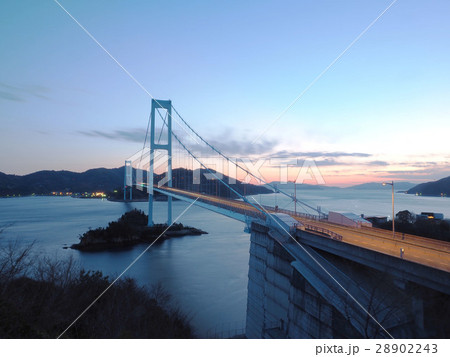 安芸灘大橋の夜景 28902243