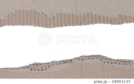 Torn corrugated fiberboard 28903135
