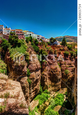 Ronda, Spain, a landscape with the Tajo Gorge 28903754