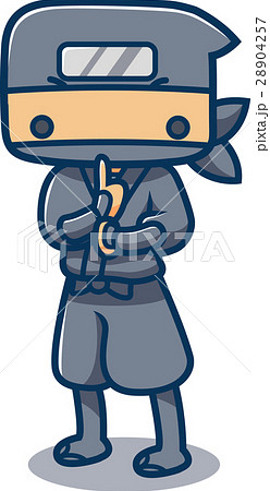 忍者にんにんのイラスト素材 4257