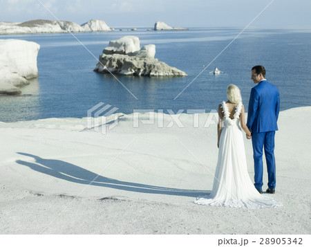 Young elegant wedding couple 28905342