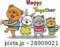 可愛い動物　仲間 28909021