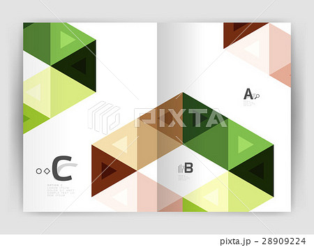 Print template modern elegant background triangle Print template modern elegant background triangle 28909224