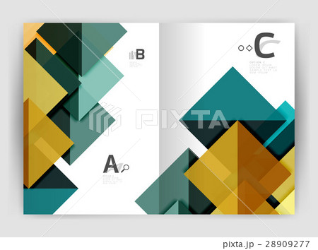 Print template modern elegant background triangle 28909277