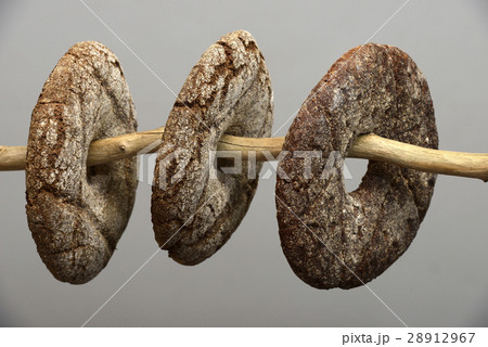 three finnish round rye bread 28912967
