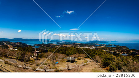 行人岳から見る八代海 28915530