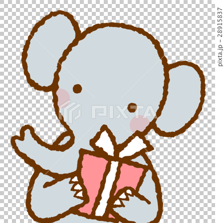 與禮物的動物大象 28915837