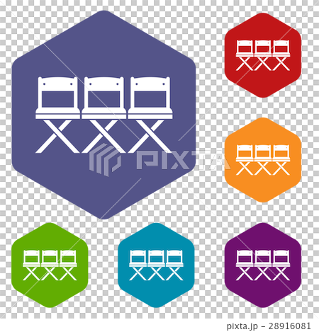 Chairs icons set 28916081