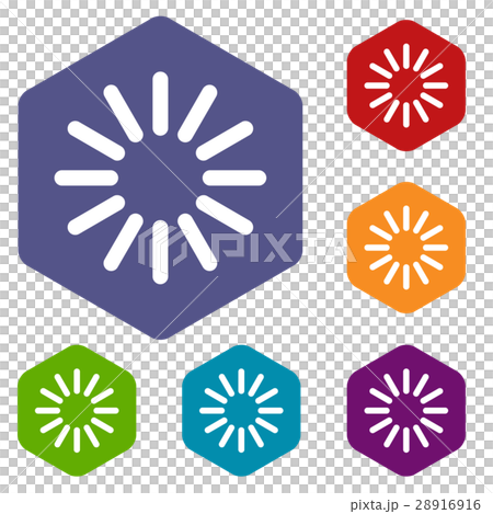 Sign waiting download icons set 28916916