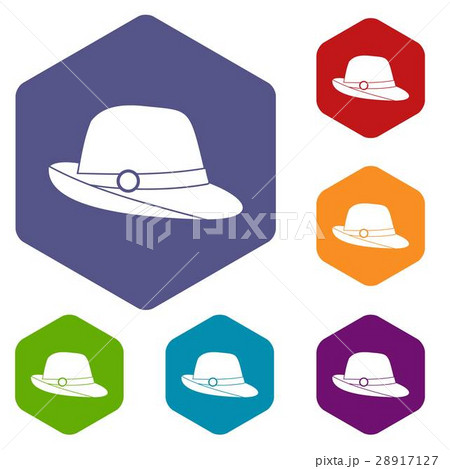 Hat icons set Hat icons set 28917127