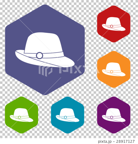 Hat icons set Hat icons set 28917127