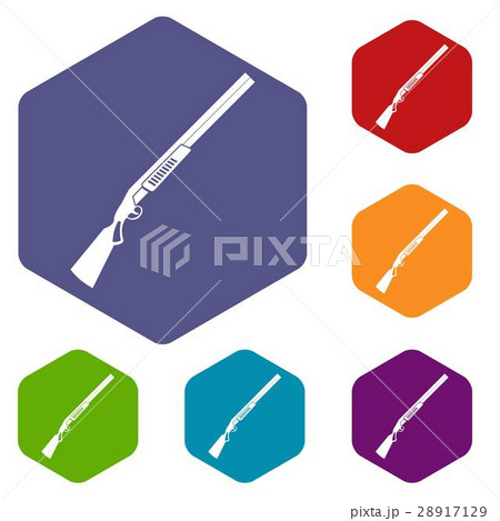 Gun icons set Gun icons set 28917129