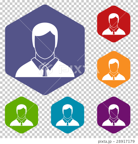 Manager icons set - Stock Illustration [28917179] - PIXTA