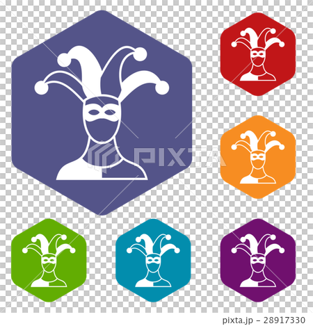 Jester icons set - Stock Illustration [28917330] - PIXTA