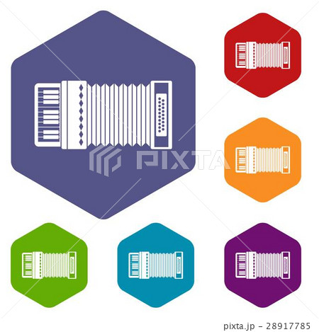 Accordion icons set 28917785