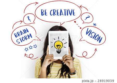 Fresh Ideas Creative Innovation Light bulb 28919039