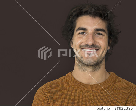 Caucasion Man Casual Confident Attractive Concept 28921389